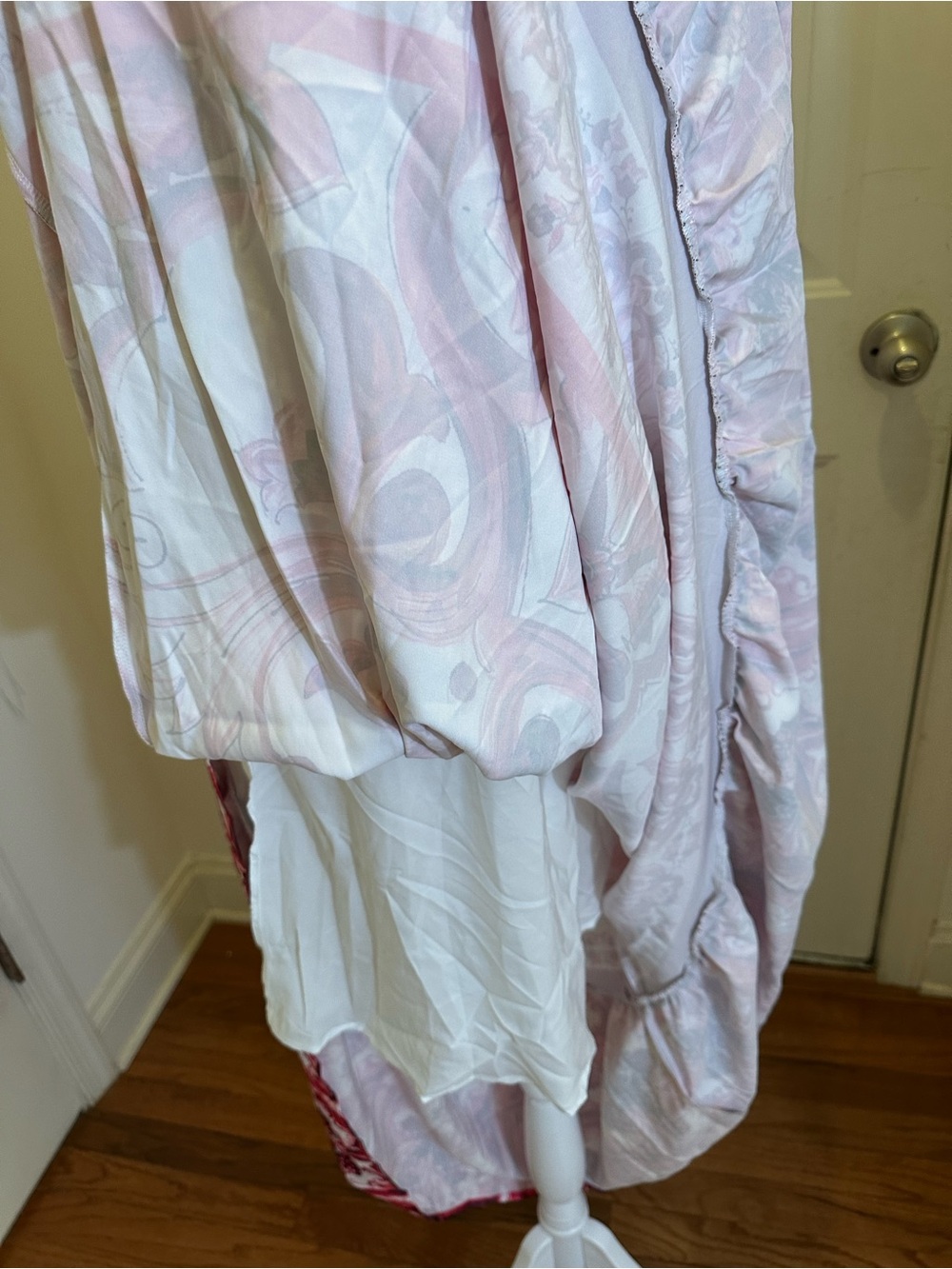 Women's summer floral print spaghetti strap square neck beach Maxi Sundress NWT - Picture 10 of 10
